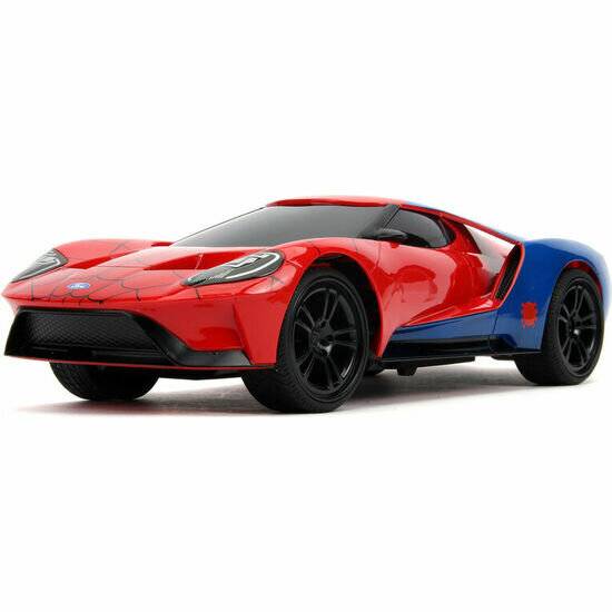 Jada Toys 253226002 - Marvel Spiderman RC 2017 Ford GT, 1:16