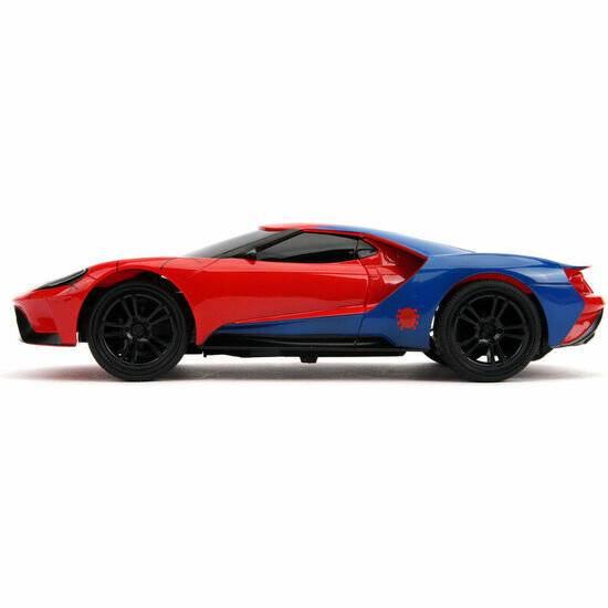 Jada Toys 253226002 - Marvel Spiderman RC 2017 Ford GT, 1:16
