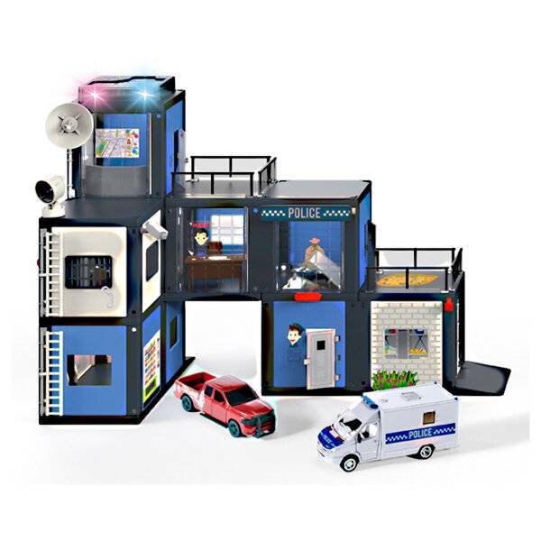 SIKU WORLD Polizeistation, Modellfahrzeug (Inkl. Zwei Fahrzeuge)