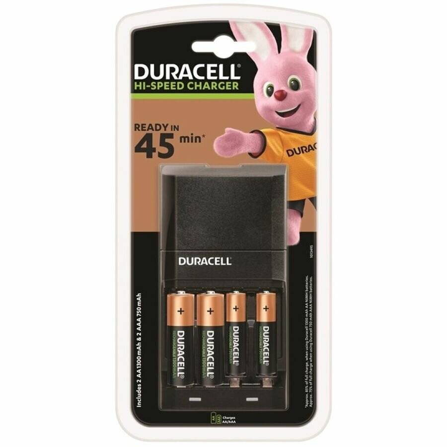 Ladegerät von Duracell für Hochgeschwindigkeit