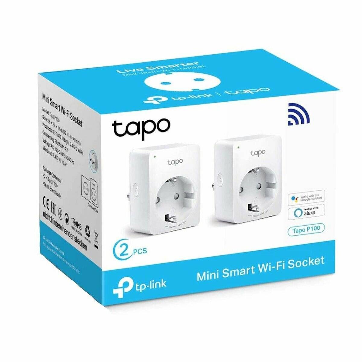 TP-LINK TPLINK Smart-Stecker SmartStecker TAPO P100(2-PACK) P100(2PACK) (TAPO P100(2-PACK)) P100(2PACK))