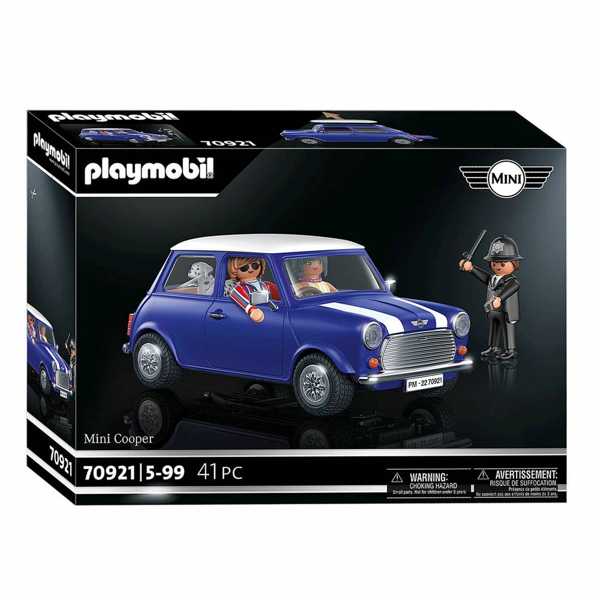 PLAYMOBIL 70921 Famous Cars Mini Cooper, Konstruktionsspielzeug