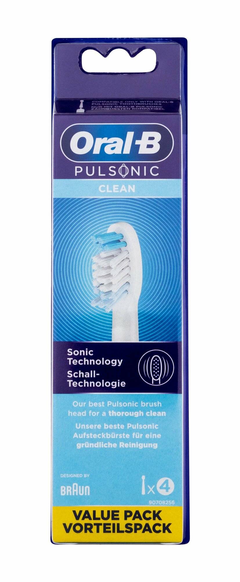 Oral-B Pulsonic Clean 4er (weiß)