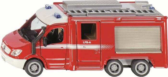 SIKU SUPER Mercedes-Benz Sprinter 6x6 Feuerwehr, Modellfahrzeug
