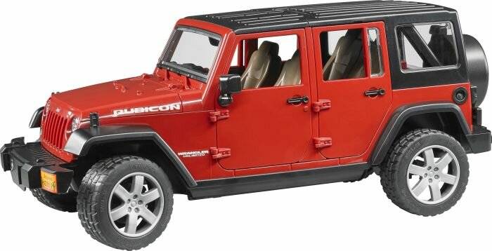 bruder JEEP Wrangler Unlimited Rubicon, Modellfahrzeug