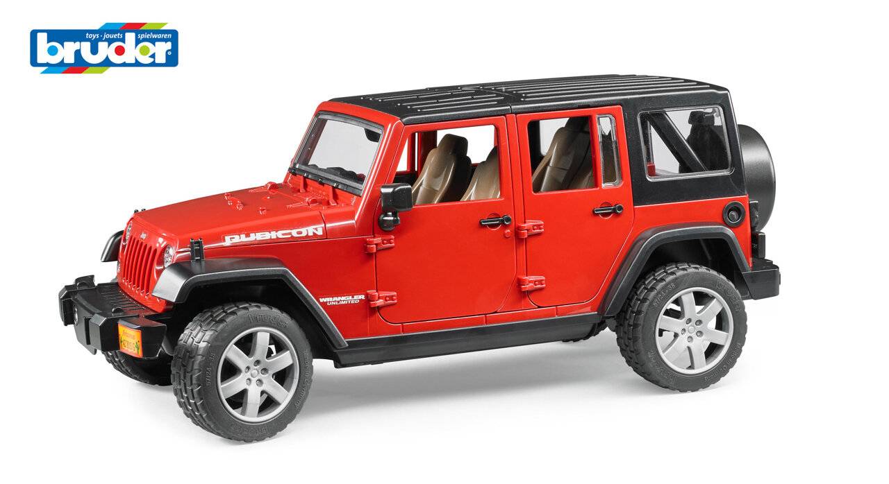 bruder JEEP Wrangler Unlimited Rubicon, Modellfahrzeug