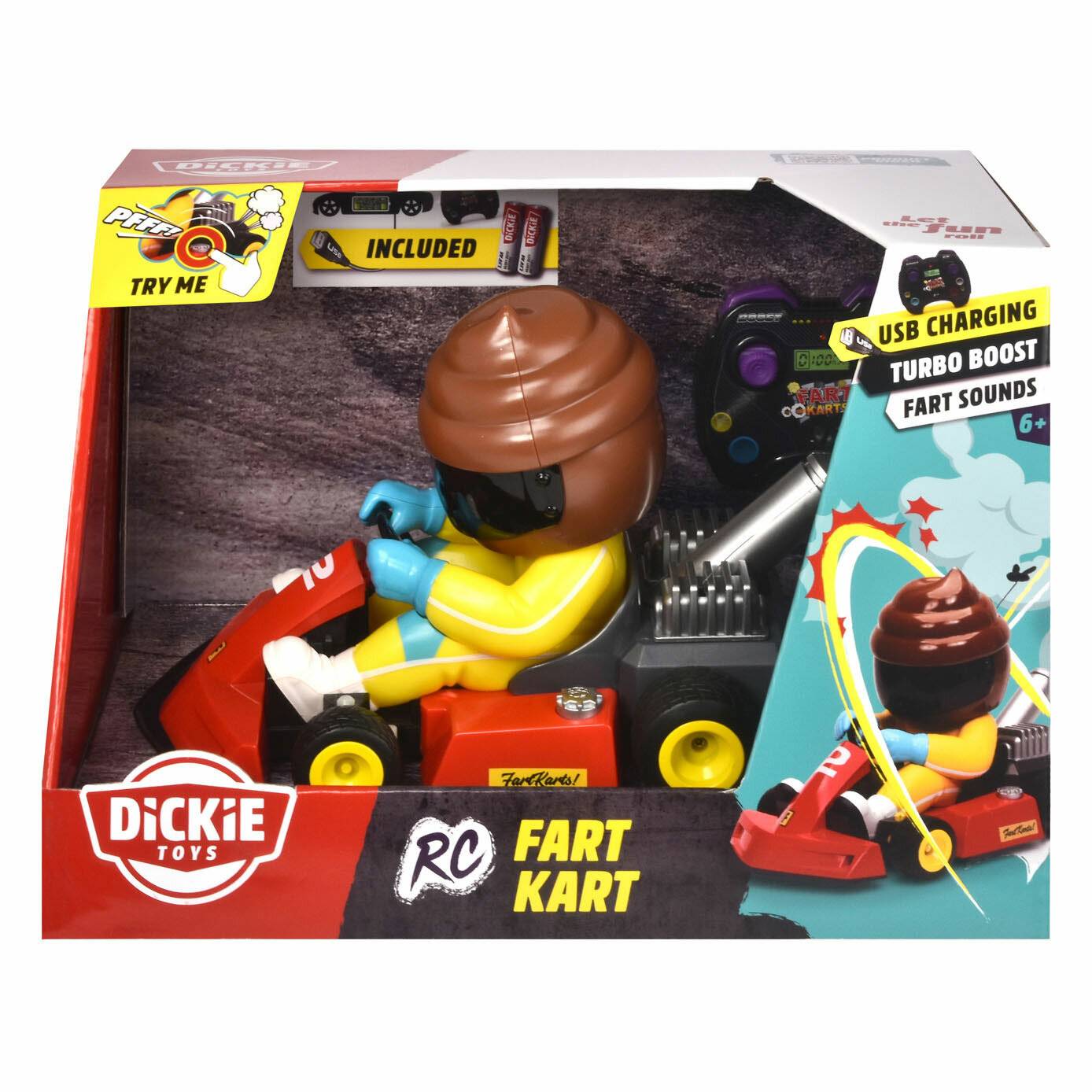 Jada Toys Fart Kart RC (rot/gelb)
