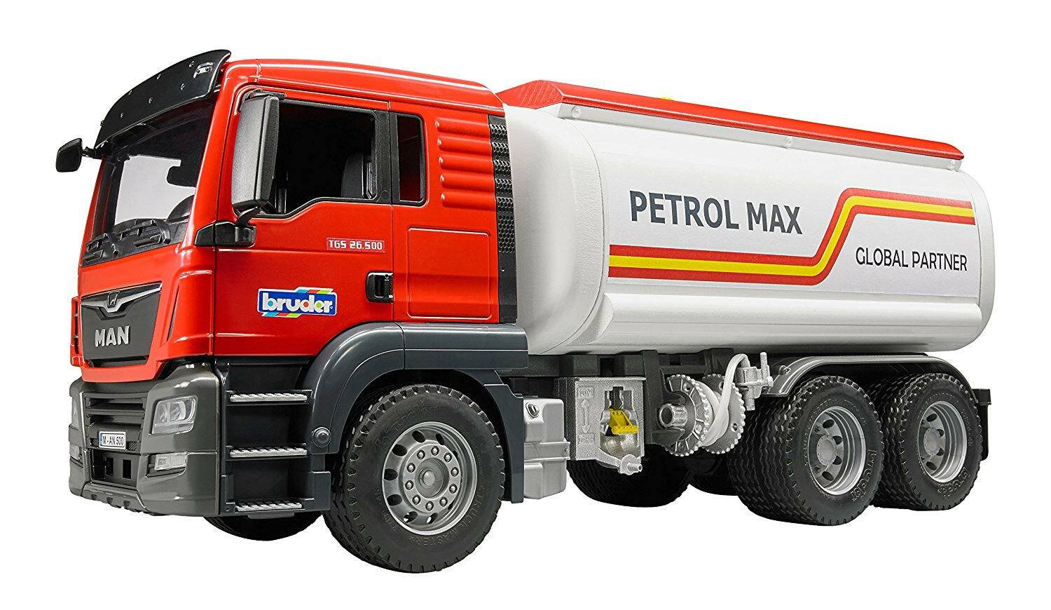 bruder MAN TGS Tankwagen, Modellfahrzeug (rot/weiÃ  )