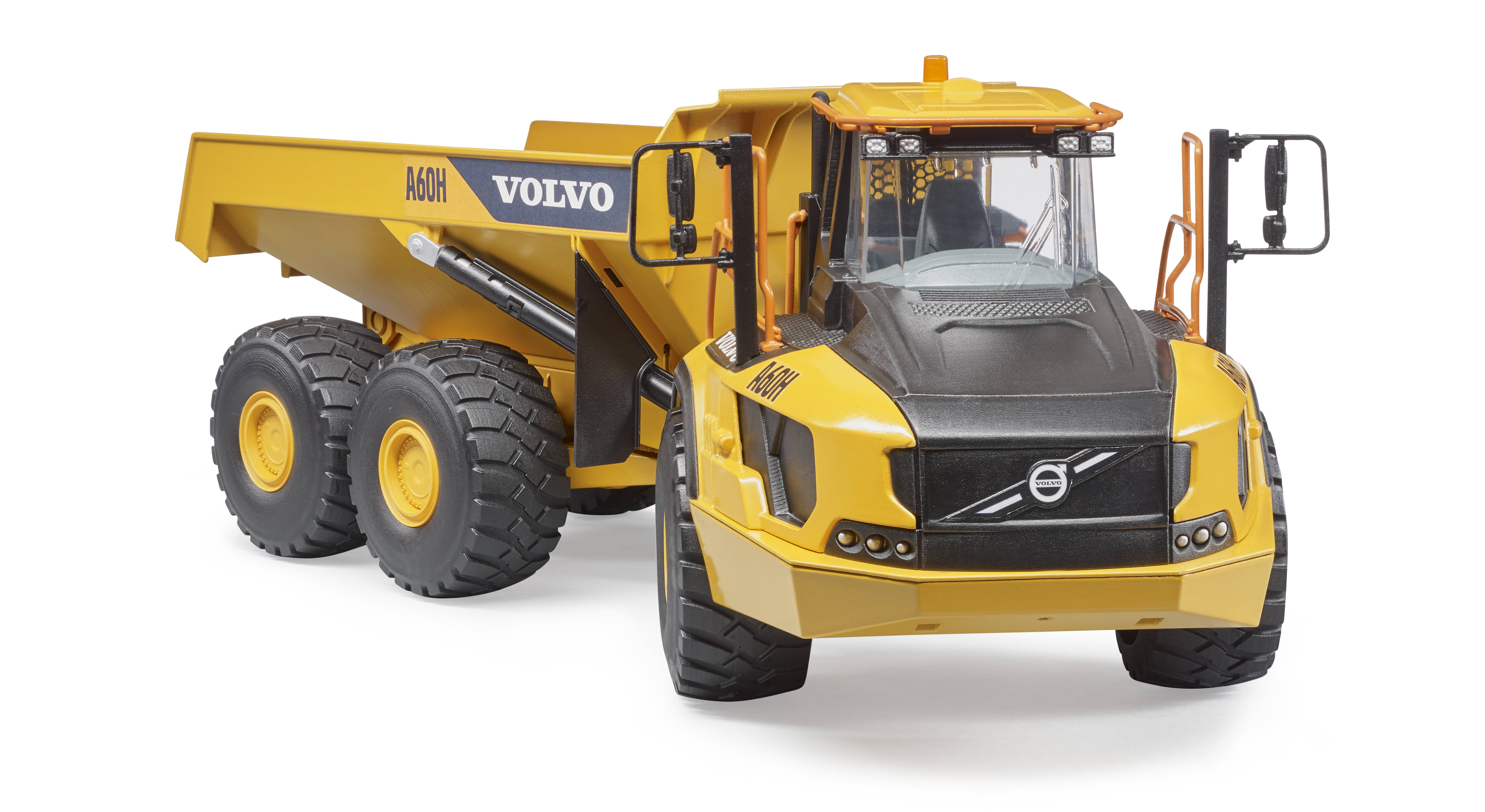 bruder Volvo A60H Dumper, Modellfahrzeug (gelb/schwarz)