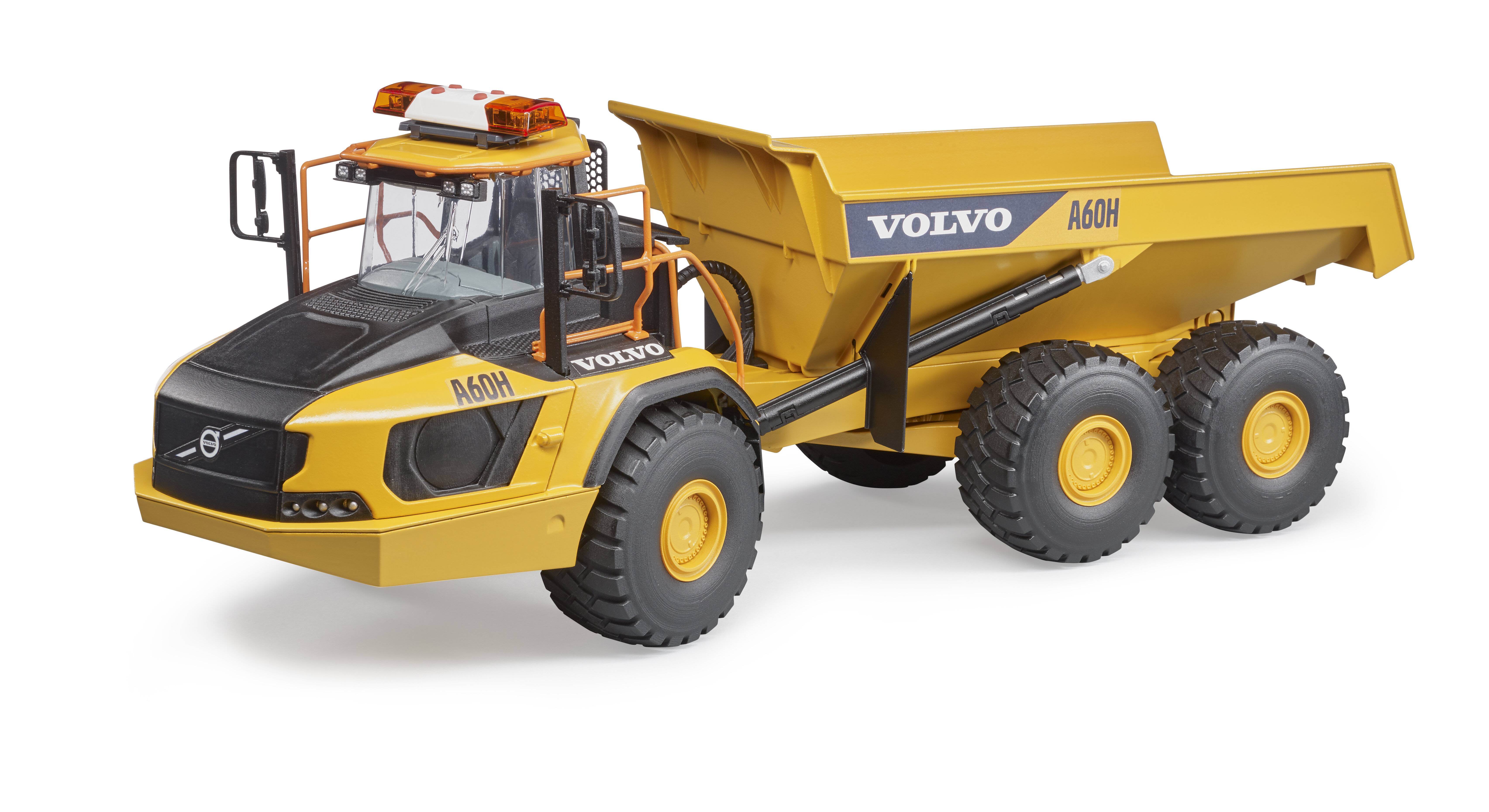 bruder Volvo A60H Dumper, Modellfahrzeug (gelb/schwarz)