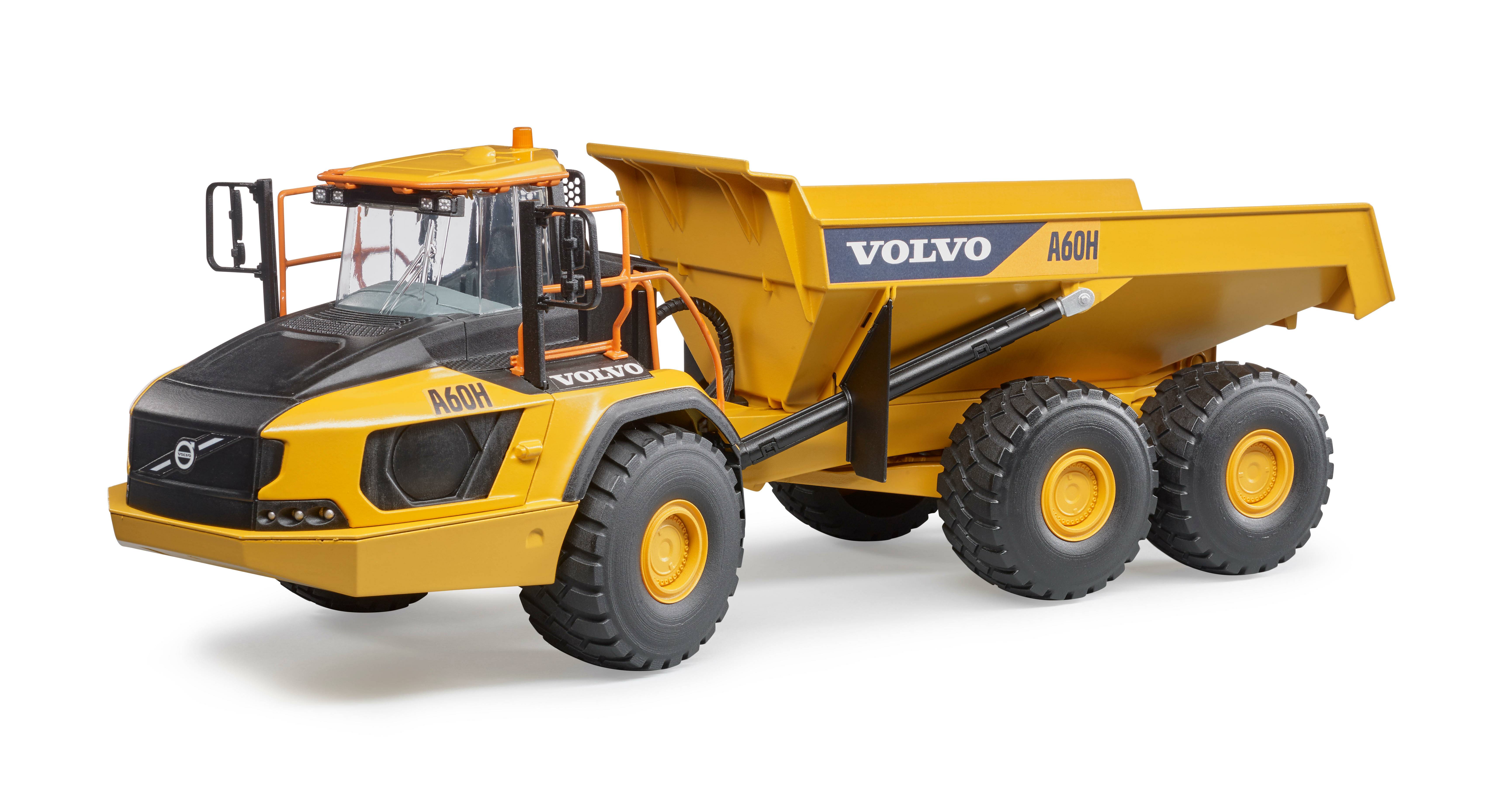 bruder Volvo A60H Dumper, Modellfahrzeug (gelb/schwarz)