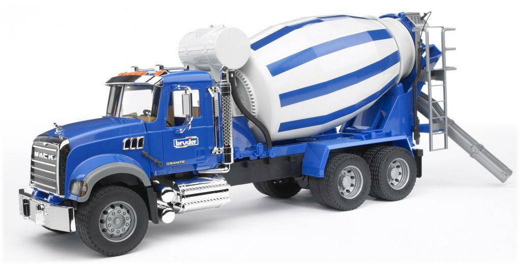 bruder MACK Granite Betonmisch-LKW, Modellfahrzeug (blau/weiÃ  )