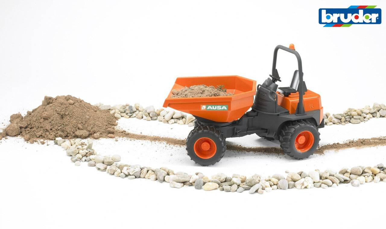 bruder AUSA Minidumper, Modellfahrzeug (orange/dunkelgrau)