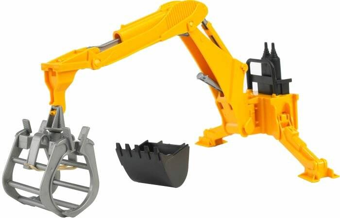Zubehör: Heckbagger m. Greifer
