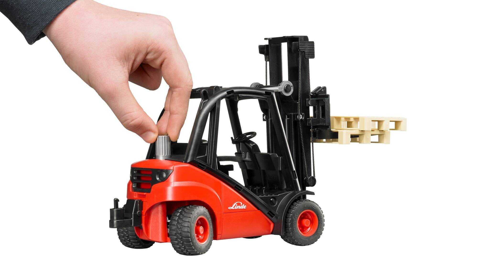 bruder Linde Gabelstapler H30D, Modellfahrzeug