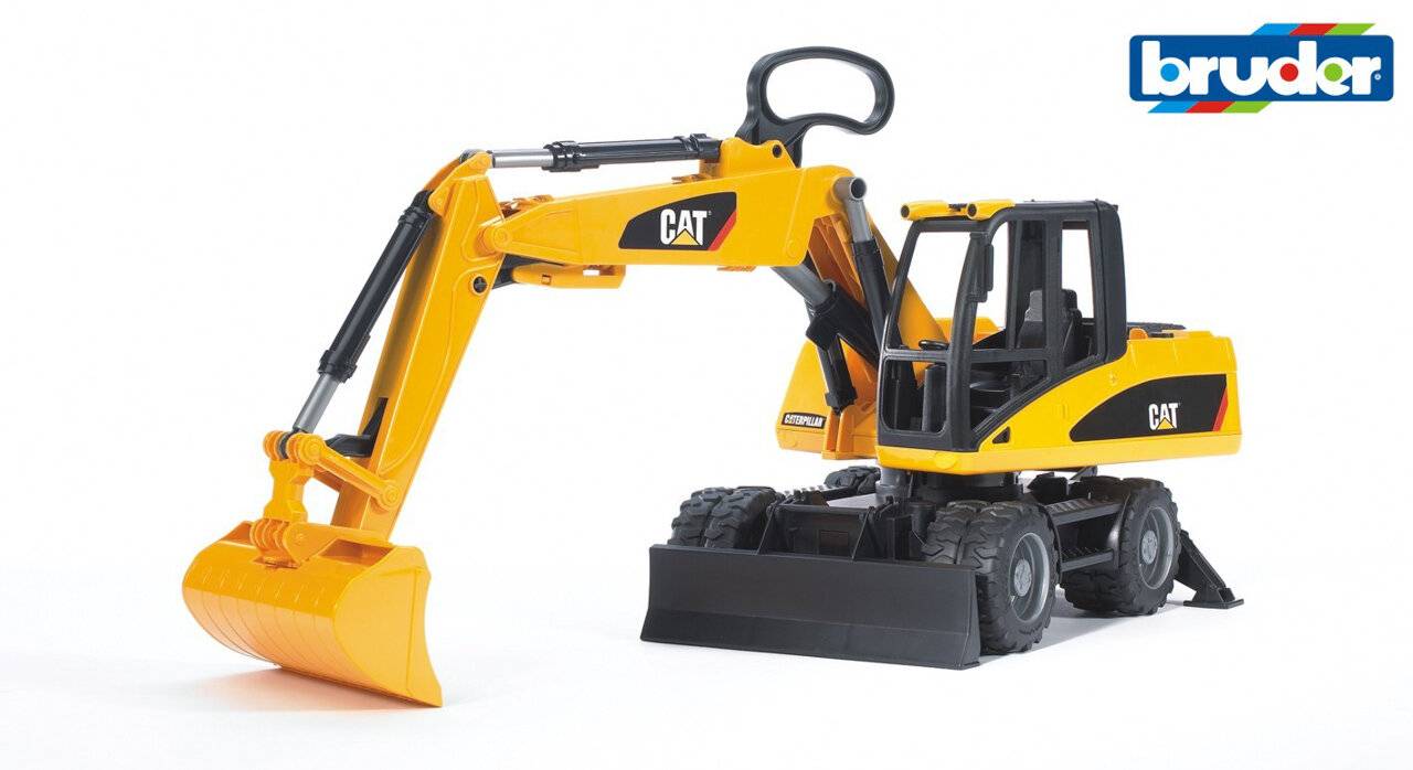bruder CAT Mobilbagger, Modellfahrzeug