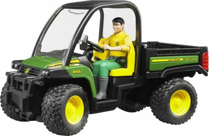 bruder John Deere Gator XUV 855D, Modellfahrzeug (mit Fahrer)