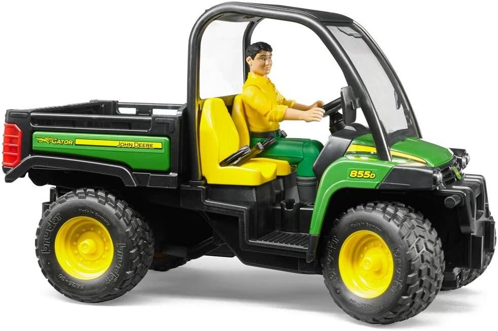 bruder John Deere Gator XUV 855D, Modellfahrzeug (mit Fahrer)