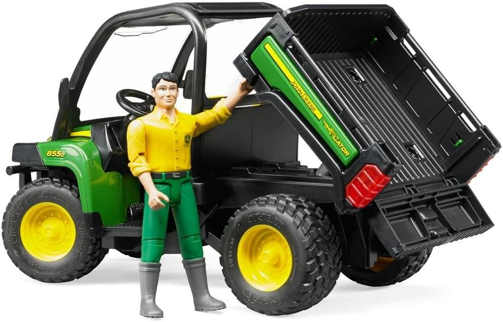 bruder John Deere Gator XUV 855D, Modellfahrzeug (mit Fahrer)
