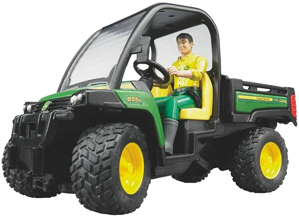 bruder John Deere Gator XUV 855D, Modellfahrzeug (mit Fahrer)