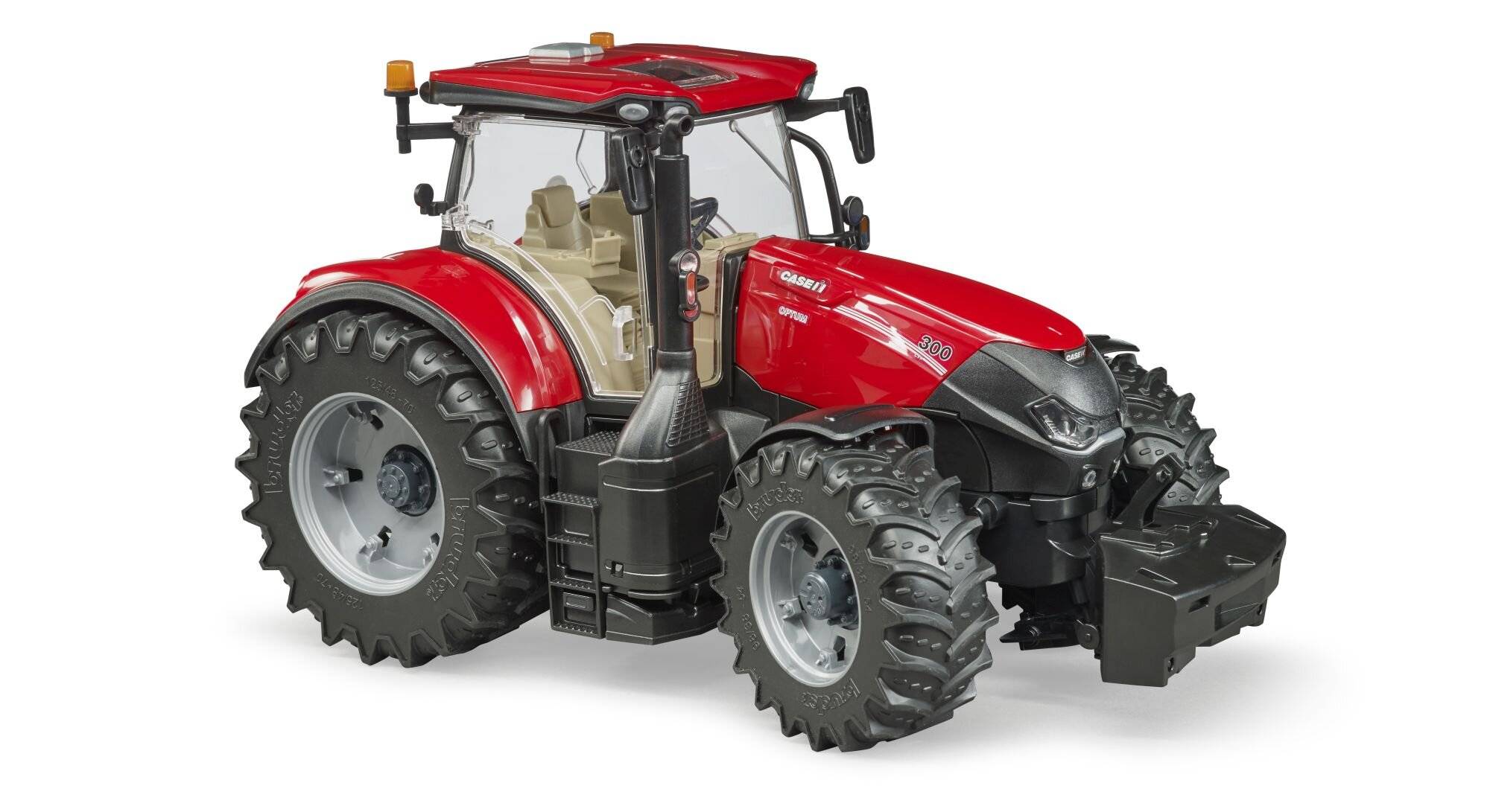 bruder Case IH Optum 300 CVX, Modellfahrzeug (rot/schwarz)