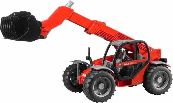 bruder Manitou Teleskoplader MLT 633, Modellfahrzeug (rot/grau)