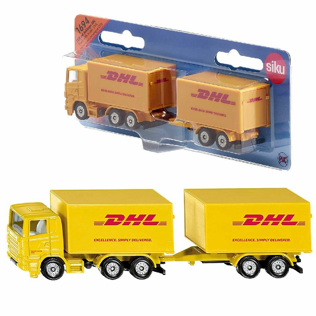 Siku SIKU 1694 LKW mit Anhä nger DHL