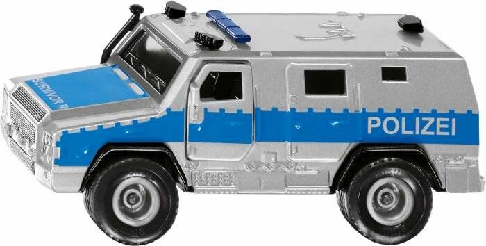 SIKU SUPER Rheinmetall MAN Survivor R, Modellfahrzeug (silber/blau)