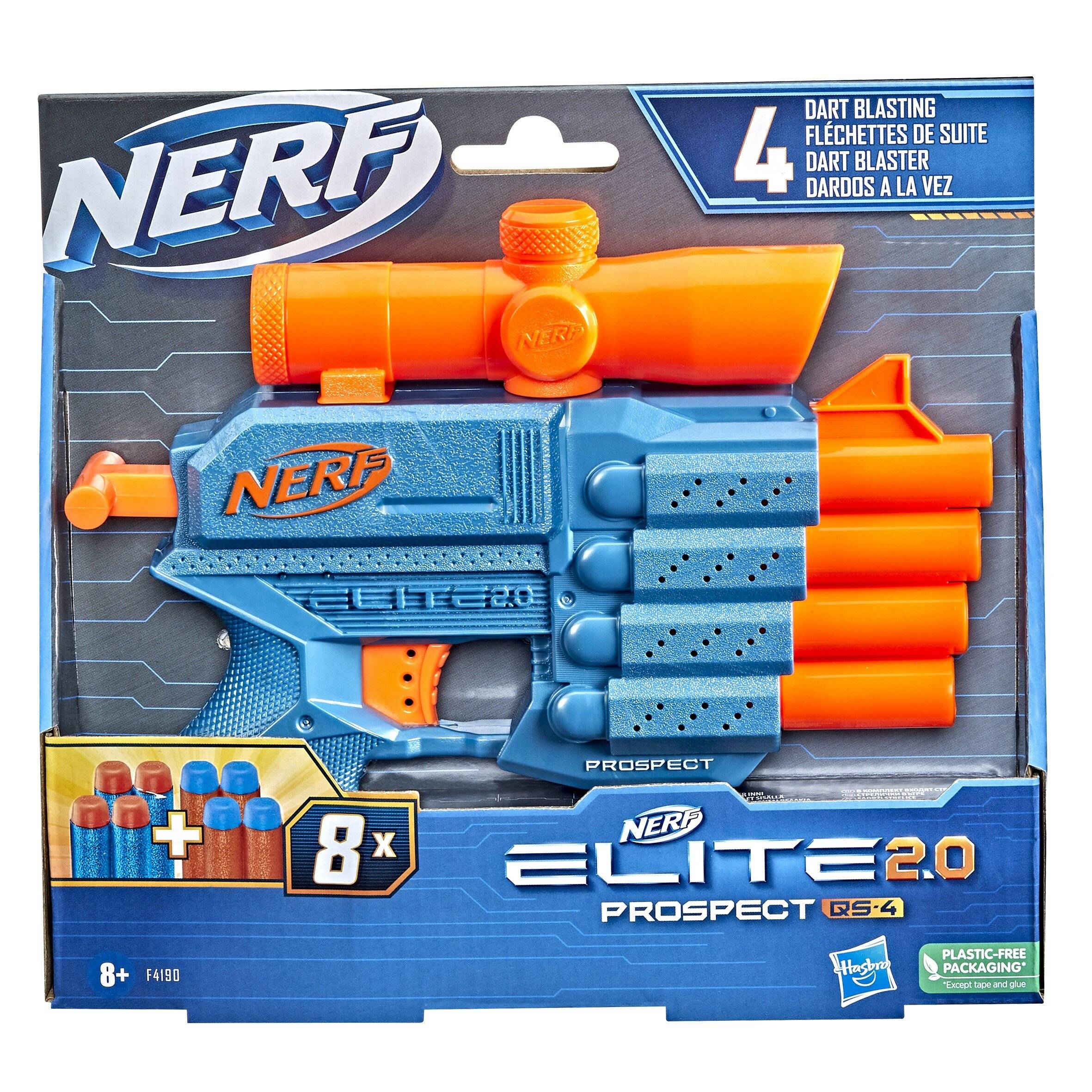 Hasbro Hasbro F4190EU4 Nerf Elite 2.0 Prospect QS 4