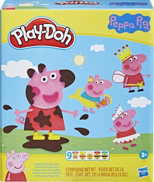 Hasbro Play-Doh Peppa Wutz Stylingset, Kneten