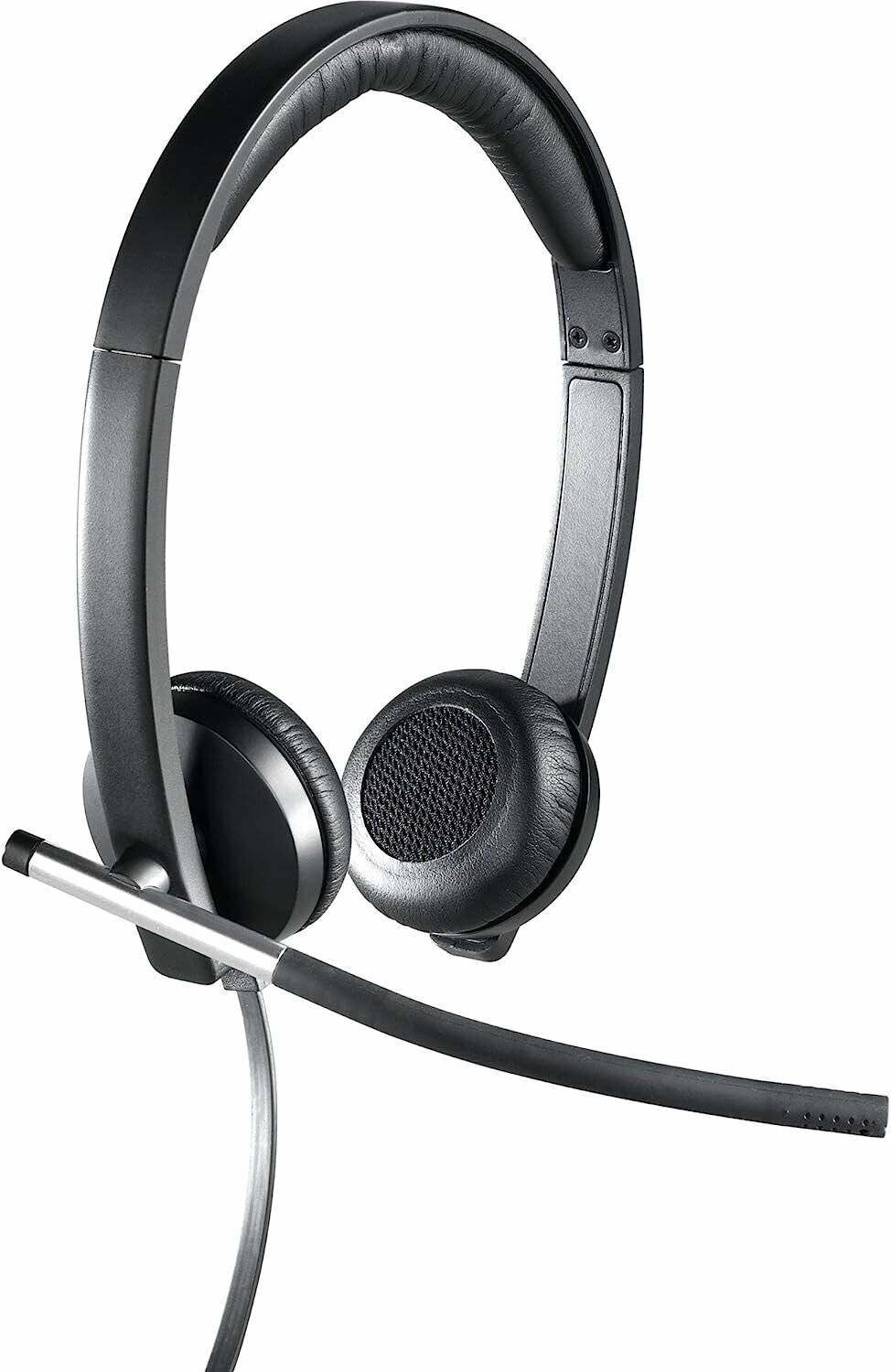 logitech Headset H650e USB stereo schwarz