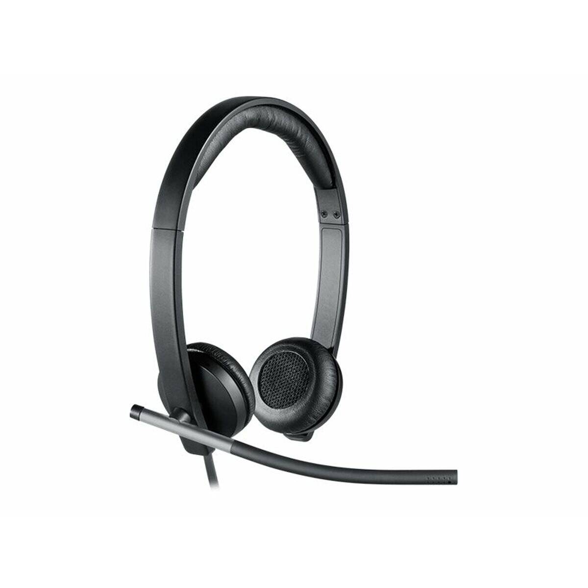 logitech Headset H650e USB stereo schwarz