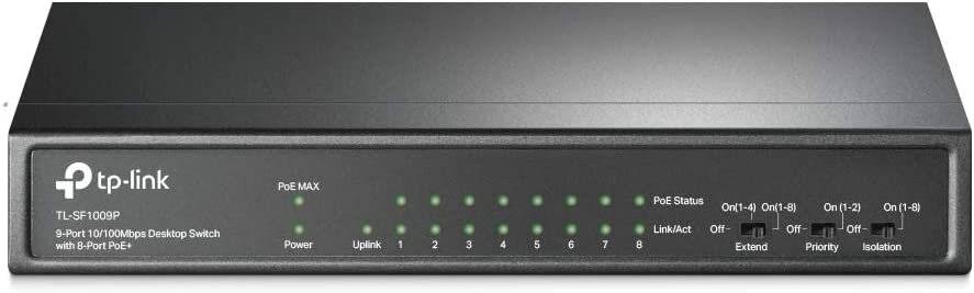 TP-Link_DE TP-LINK TPLINK Switch TL-SF1009P TLSF1009P (TL-SF1009P) (TLSF1009P)