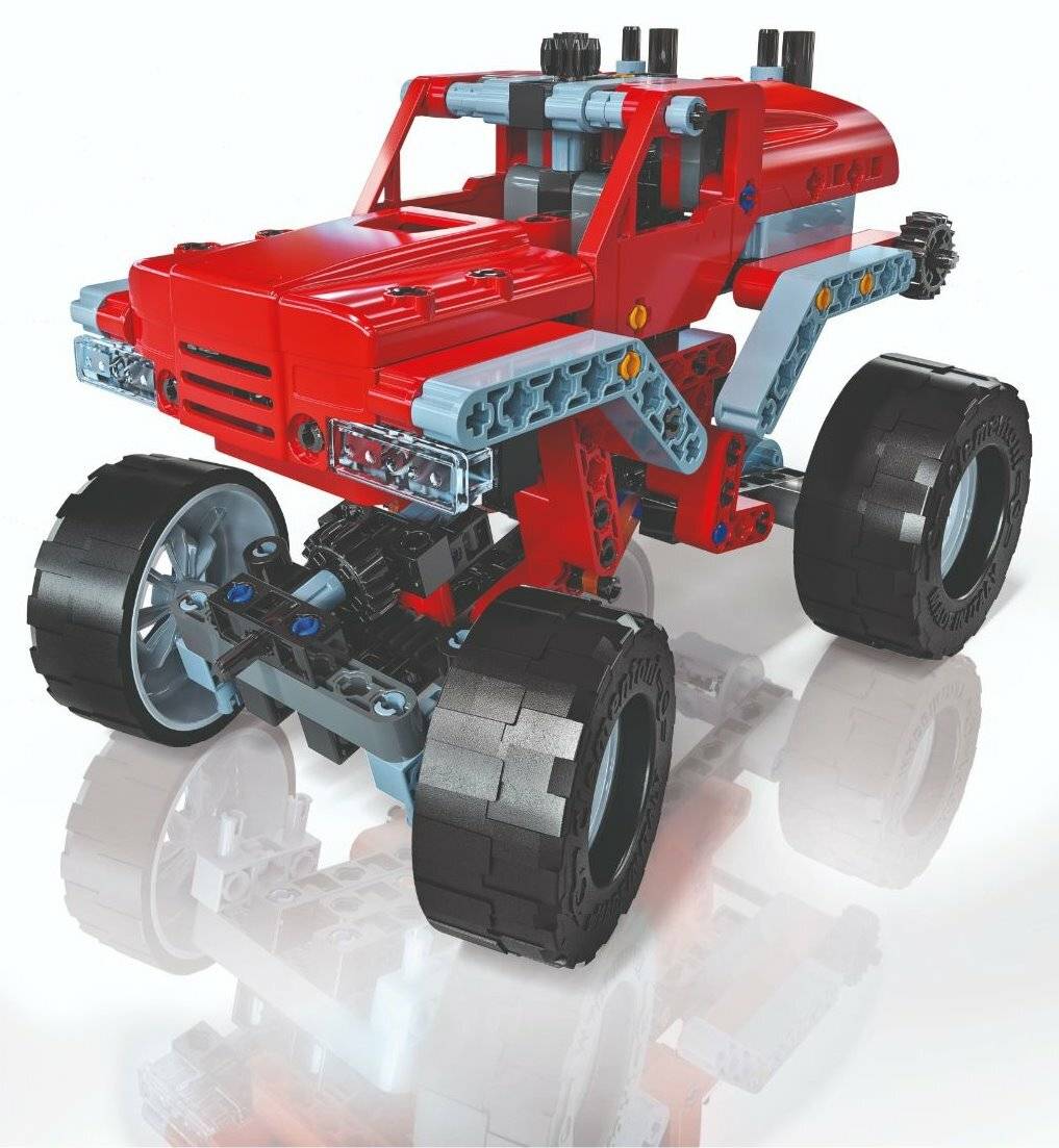 Mechanisches Labor - Monstertruck, 10 Modelle, 200 Teile