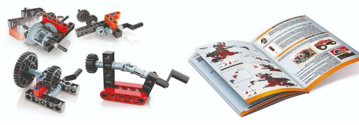 Mechanisches Labor - Monstertruck, 10 Modelle, 200 Teile