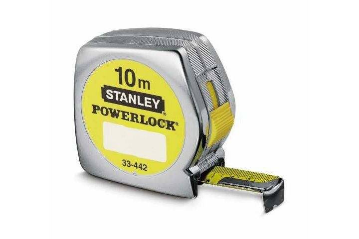 Stanley STANLEY Taschenrollbandmaß PowerLock L.10m B.25mm mm/cm EG II Ku.Clip lose - 1-33-442