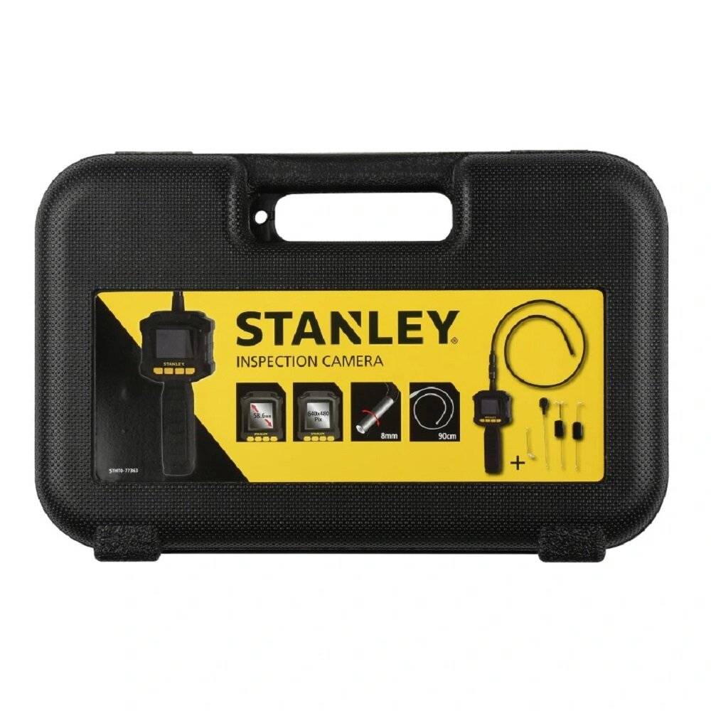 Stanley Inspektionskamera STHT0-77363 (schwarz, LCD Farbdisplay)