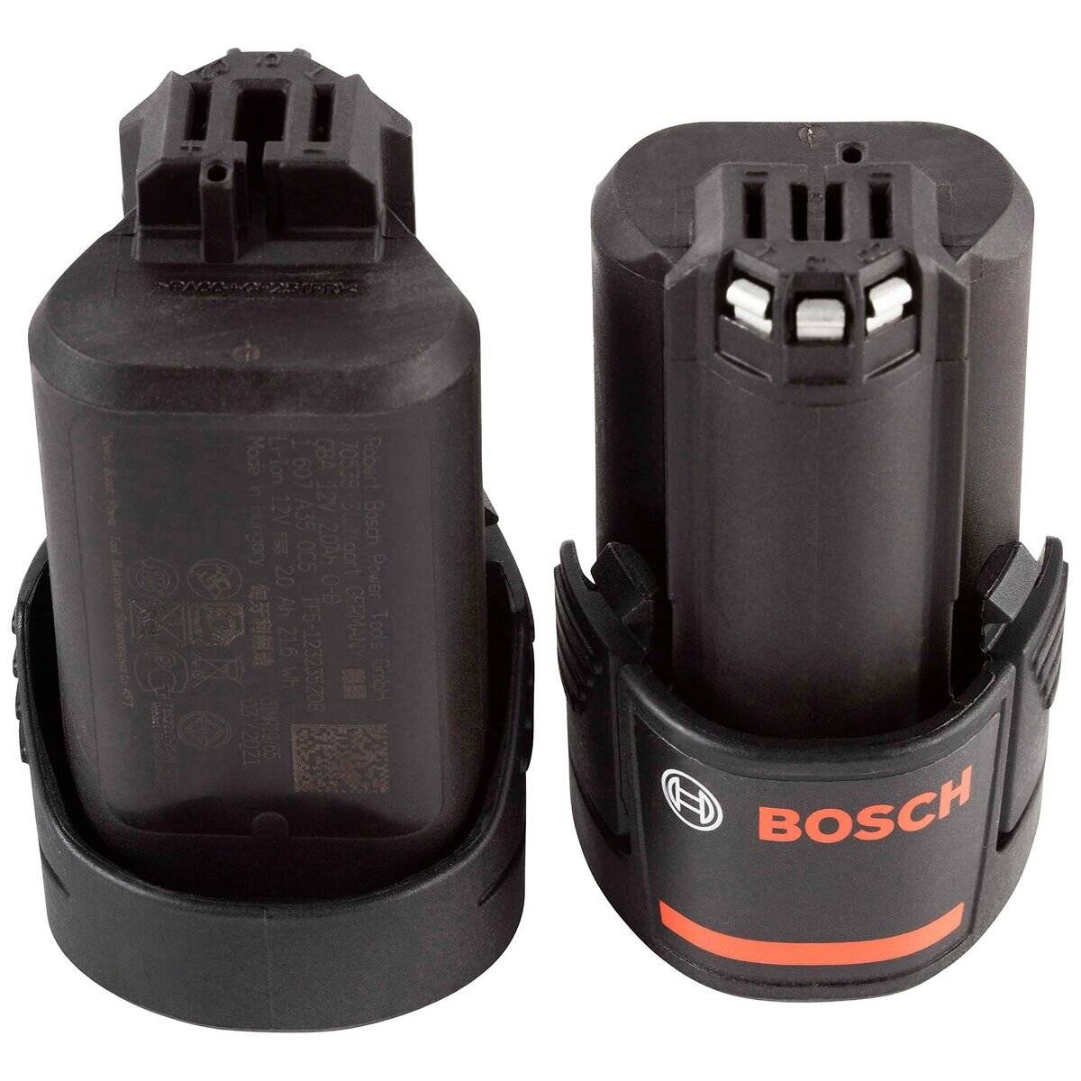 Bosch Starter-Set 12V (2x GBA 12V 2.0Ah + GAL 12V-40 Professional) (schwarz, 2x Akku + LadegerÃ ¤ t)