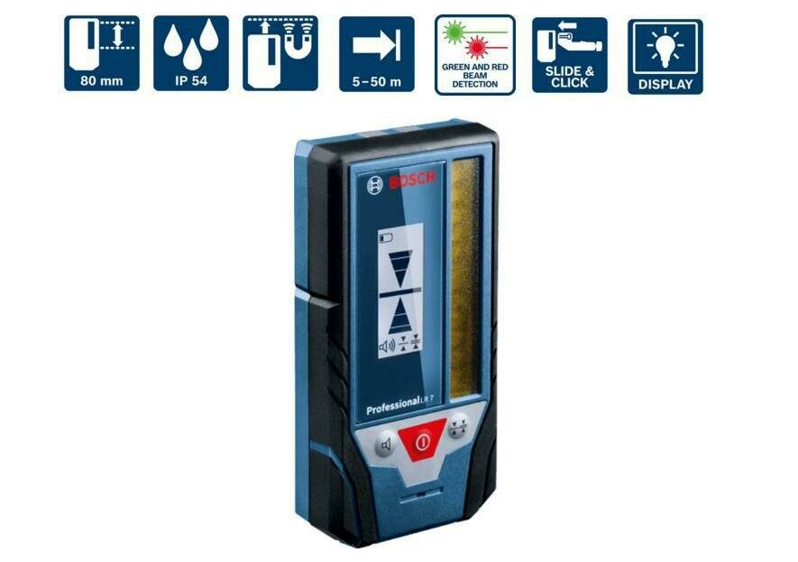 Bosch Bosch Laser-Empfä nger LR 7 inkl. Halterung - 0601069J00