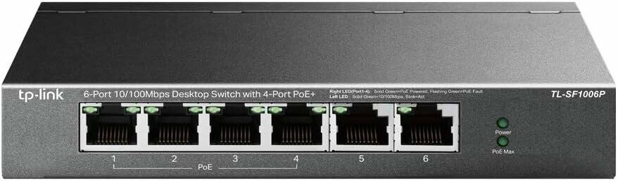 TP-Link_DE TP-LINK TPLINK Switch TL-SF1006P TLSF1006P (TL-SF1006P) (TLSF1006P)