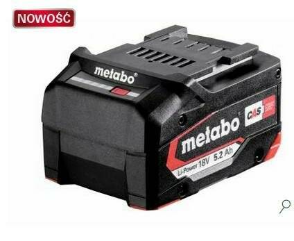 Metabo Li-Power 18V 5.2 Ah Akkupack