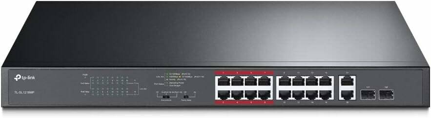 TP-Link_DE TP-LINK TPLINK Switch TL-SL1218MP TLSL1218MP (TL-SL1218MP)