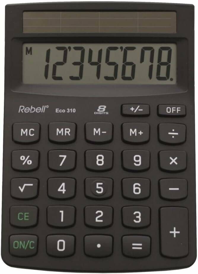 Tischrechner Rebell Eco 310-BX