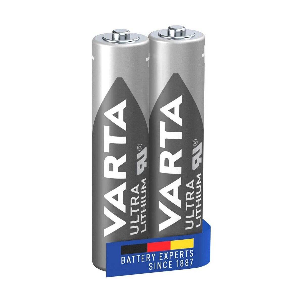 Batterie Lithium Ultra Varta AAA, Micro, FR03 2er Pack