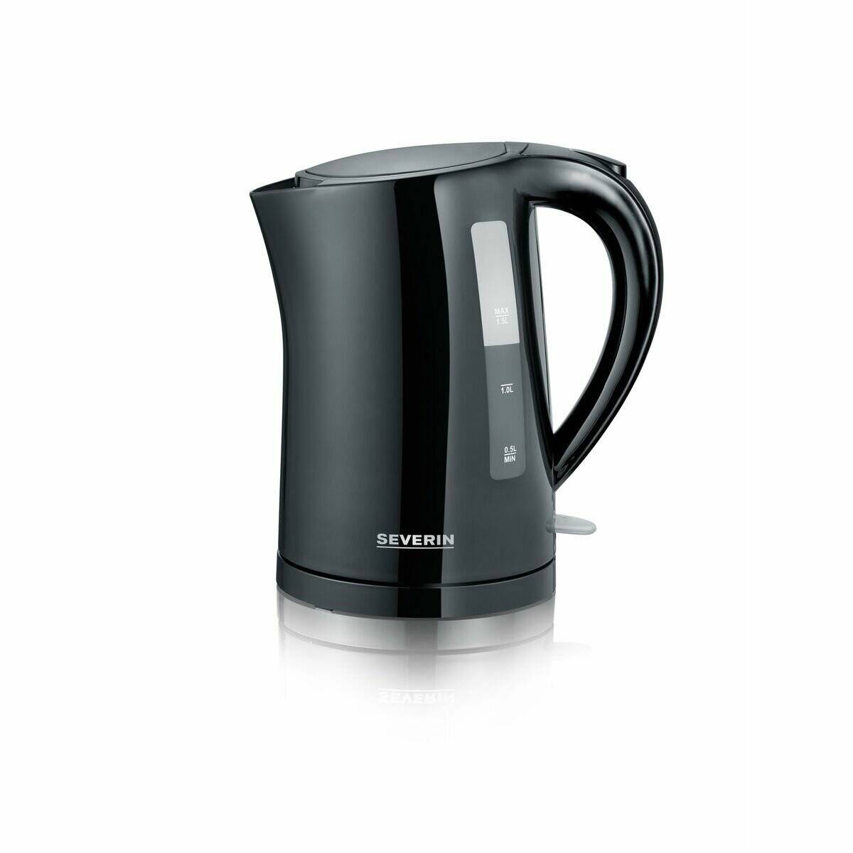 Severin Severin Kettle 1,5l black Schwarz WK 3498 (WK3498)
