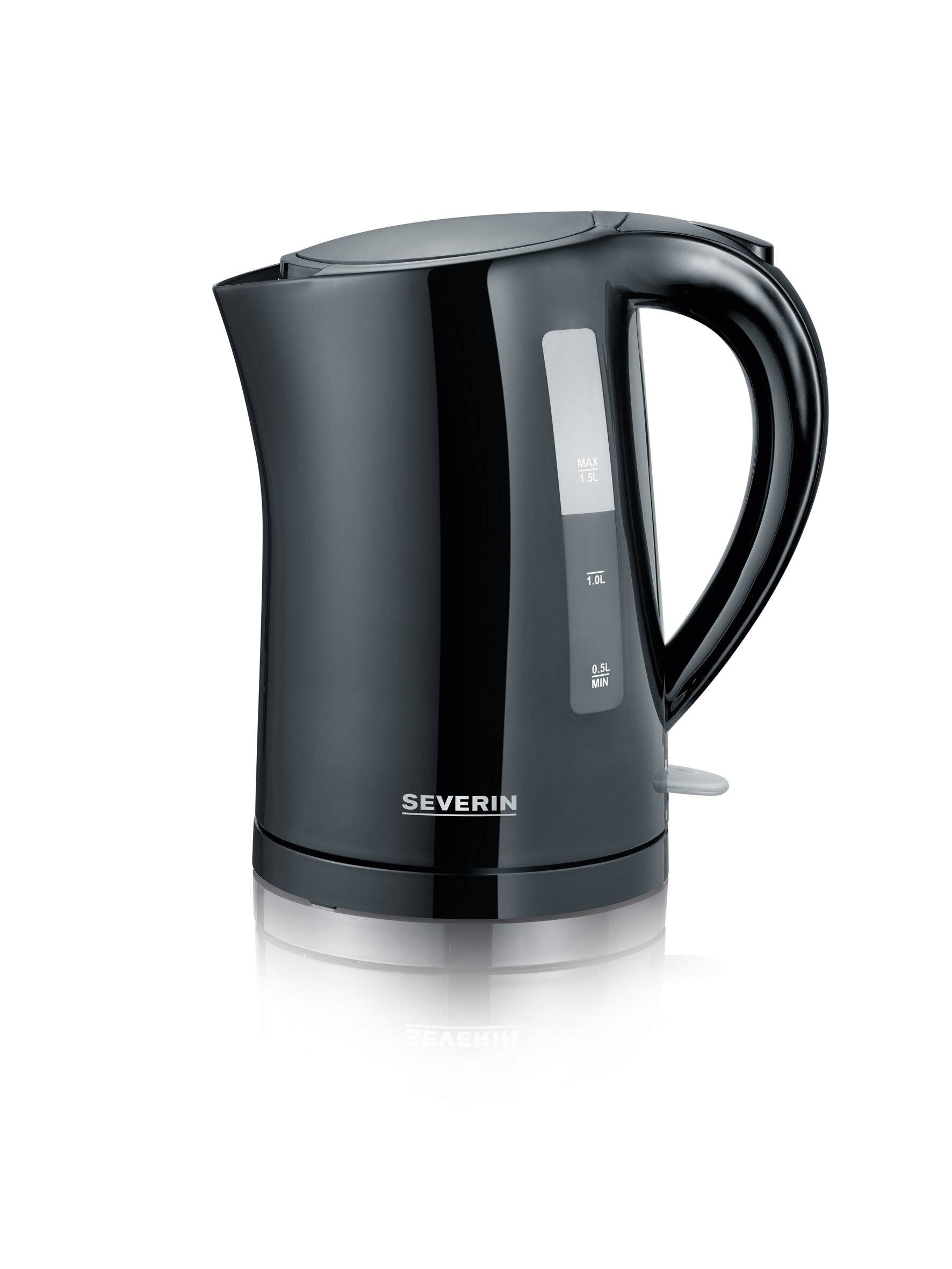 Severin Severin Kettle 1,5l black Schwarz WK 3498 (WK3498)