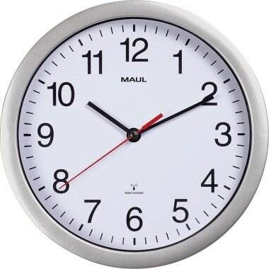 MAUL Funkuhr MAULrun 25RC 9052595 Kunsts 25,2cm Innenbereich Kunststoff