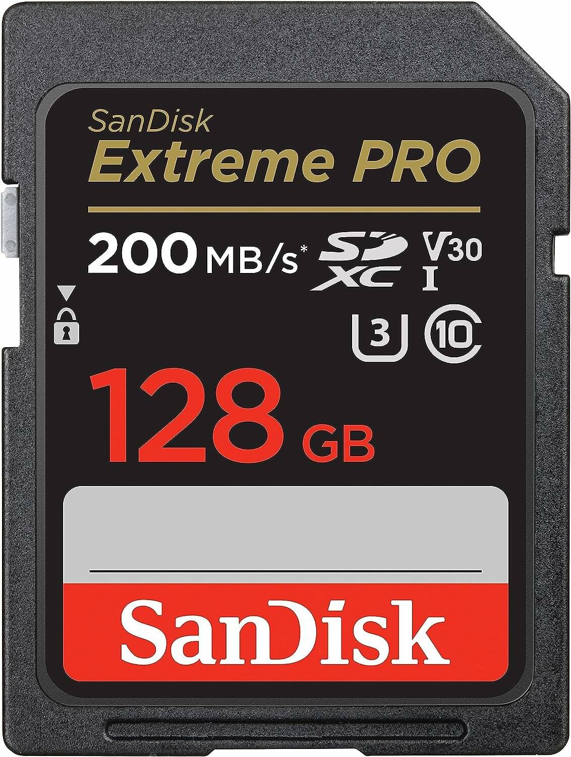 Sandisk Speicherkarte Extreme PRO bis 200 MB 128 GB