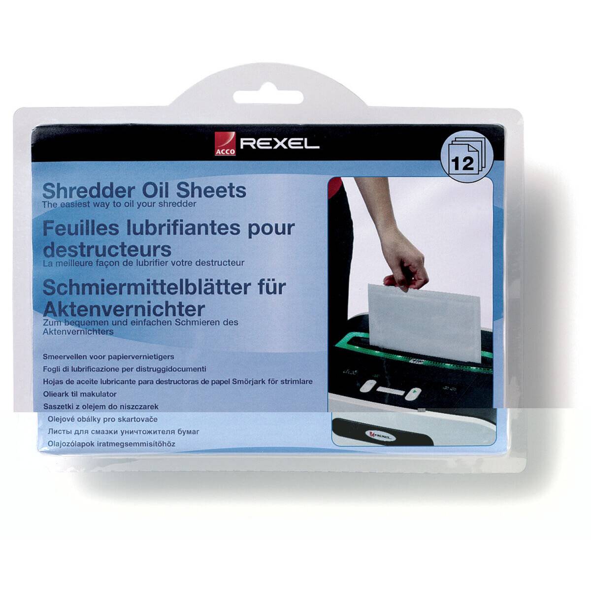 Rexel Aktenvernichter-Ölblätter