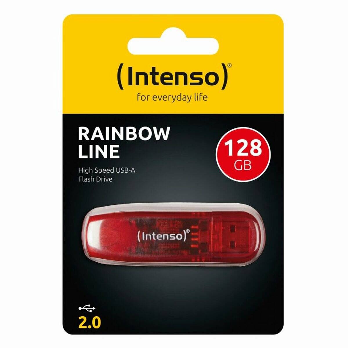 Rainbow Line 128 GB (rot, USB 2.0)